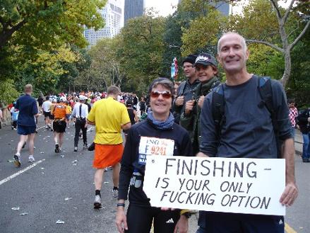 New York Marathon Central Park Option